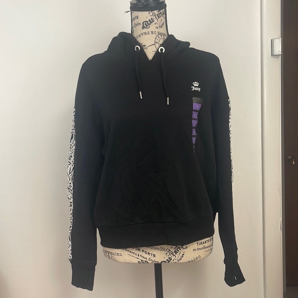 Brand new with tags Woman’s Juicy Couture Sport Wildcat Hoodie. Size small.